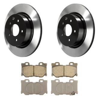 Wagner® - ThermoQuiet™ Rear Brake Kit with Ceramic Pads