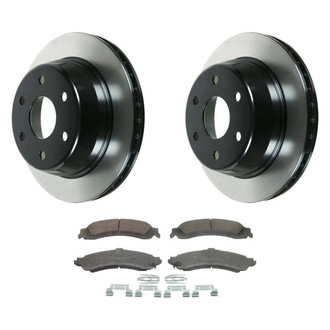 Wagner® - ThermoQuiet™ Rear Brake Kit with Ceramic Pads