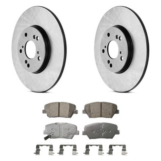 Wagner® - ThermoQuiet™ Front Brake Kit with Ceramic Pads
