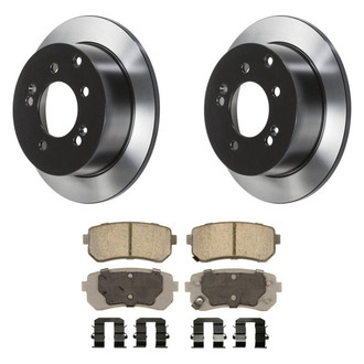 Wagner® - ThermoQuiet™ Rear Brake Kit with Ceramic Pads
