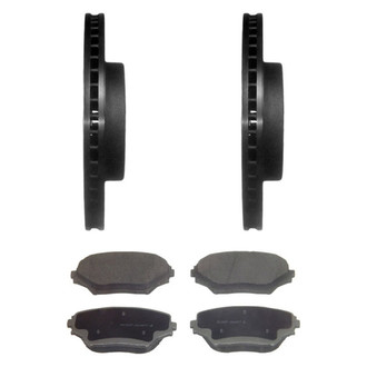Wagner® - ThermoQuiet™ Front Brake Kit with Ceramic Pads