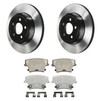 Wagner® - ThermoQuiet™ Rear Brake Kit with Ceramic Pads