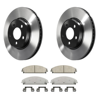 Wagner® - ThermoQuiet™ Front Brake Kit with Ceramic Pads