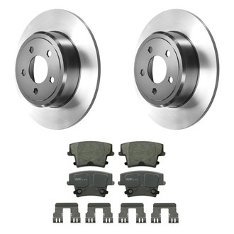 Wagner® - ThermoQuiet™ Rear Brake Kit with Ceramic Pads