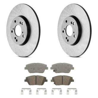 Wagner® - ThermoQuiet™ Front Brake Kit with Ceramic Pads