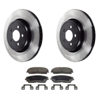 Wagner® - ThermoQuiet™ Front Brake Kit with Ceramic Pads