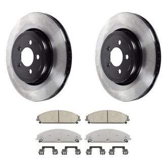 Wagner® - ThermoQuiet™ Front Brake Kit with Ceramic Pads