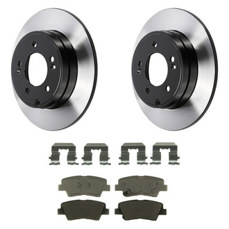 Wagner® - ThermoQuiet™ Rear Brake Kit with Ceramic Pads