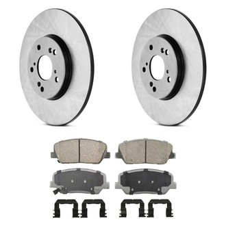 Wagner® - ThermoQuiet™ Front Brake Kit with Ceramic Pads