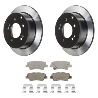 Wagner® - ThermoQuiet™ Rear Brake Kit with Ceramic Pads