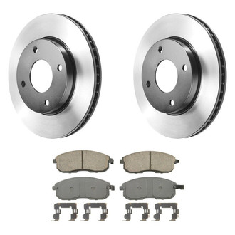 Wagner® - ThermoQuiet™ Front Brake Kit with Ceramic Pads