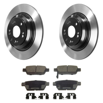 Wagner® - ThermoQuiet™ Rear Brake Kit with Ceramic Pads