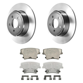 Wagner® - ThermoQuiet™ Rear Brake Kit with Ceramic Pads