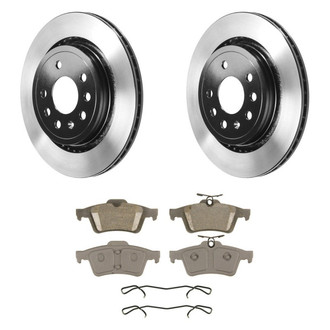Wagner® - ThermoQuiet™ Rear Brake Kit with Ceramic Pads