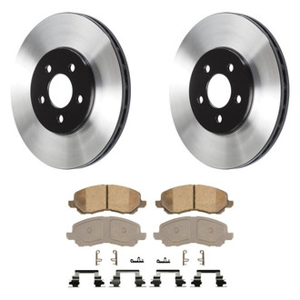 Wagner® - ThermoQuiet™ Front Brake Kit with Ceramic Pads