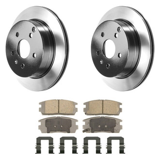 Wagner® - ThermoQuiet™ Rear Brake Kit with Ceramic Pads