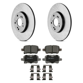 Wagner® - ThermoQuiet™ Rear Brake Kit with Ceramic Pads