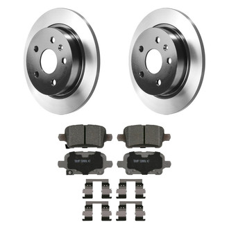 Wagner® - ThermoQuiet™ Rear Brake Kit with Ceramic Pads
