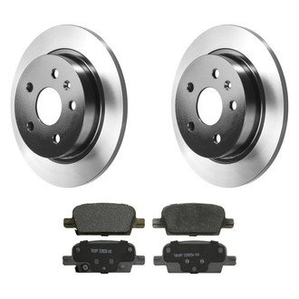Wagner® - ThermoQuiet™ Rear Brake Kit with Ceramic Pads
