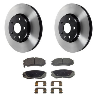 Wagner® - ThermoQuiet™ Front Brake Kit with Ceramic Pads