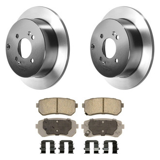 Wagner® - ThermoQuiet™ Rear Brake Kit with Ceramic Pads