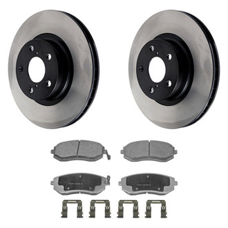 Wagner® BNDL-1201-31035397 - ThermoQuiet™ Front Brake Kit with Ceramic Pads