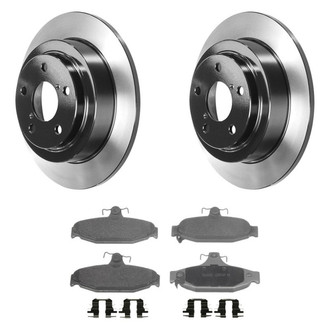Wagner® - ThermoQuiet™ Rear Brake Kit with Semi-Metallic Pads
