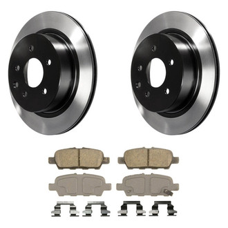 Wagner® - ThermoQuiet™ Rear Brake Kit with Ceramic Pads
