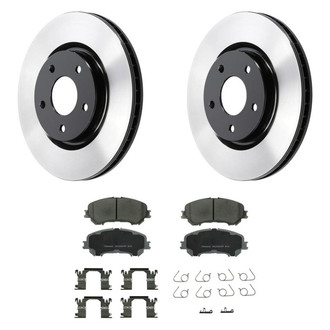 Wagner® - ThermoQuiet™ Front Brake Kit with Ceramic Pads