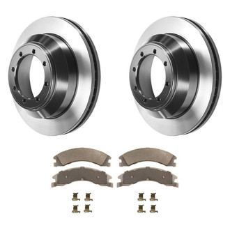 Wagner® - ThermoQuiet™ Rear Brake Kit with Semi-Metallic Pads