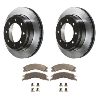 Wagner® - ThermoQuiet™ Rear Brake Kit with Semi-Metallic Pads