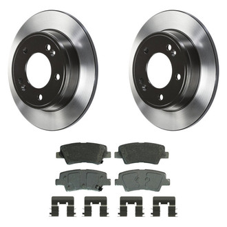 Wagner® - ThermoQuiet™ Rear Brake Kit with Ceramic Pads