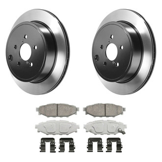 Wagner® - ThermoQuiet™ Rear Brake Kit with Ceramic Pads