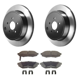 Wagner® - ThermoQuiet™ Rear Brake Kit with Ceramic Pads