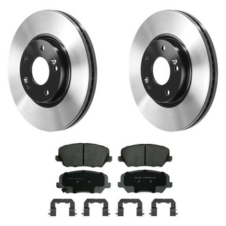 Wagner® - ThermoQuiet™ Front Brake Kit with Ceramic Pads