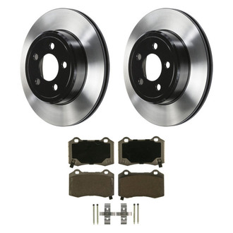 Wagner® - ThermoQuiet™ Rear Brake Kit with Ceramic Pads