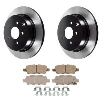 Wagner® - ThermoQuiet™ Rear Brake Kit with Ceramic Pads