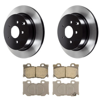 Wagner® - ThermoQuiet™ Rear Brake Kit with Ceramic Pads