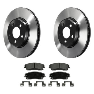 Wagner® - ThermoQuiet™ Front Brake Kit with Ceramic Pads