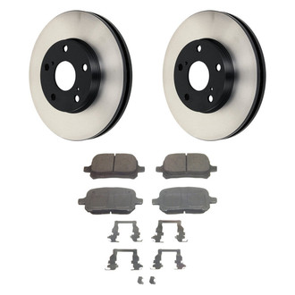 Wagner® - ThermoQuiet™ Front Brake Kit with Ceramic Pads