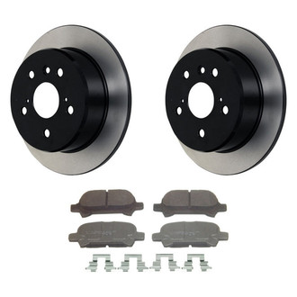 Wagner® - ThermoQuiet™ Rear Brake Kit with Ceramic Pads