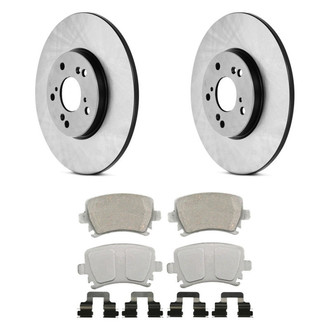 Wagner® - ThermoQuiet™ Rear Brake Kit with Ceramic Pads