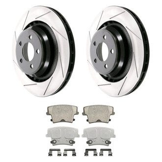 Wagner® - ThermoQuiet™ Rear Brake Kit with Ceramic Pads