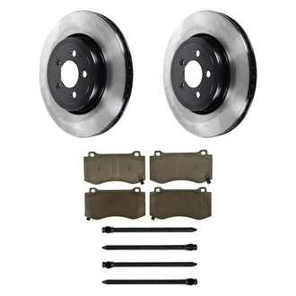 Wagner® - ThermoQuiet™ Front Brake Kit with Ceramic Pads