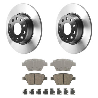 Wagner® - ThermoQuiet™ Rear Brake Kit with Ceramic Pads
