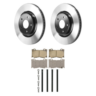 Wagner® - ThermoQuiet™ Front Brake Kit with Ceramic Pads