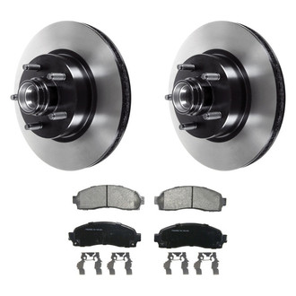 Wagner® - SevereDuty™ Front Brake Kit with Semi-Metallic Pads
