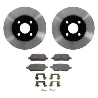 Wagner® - ThermoQuiet™ Front Brake Kit with Ceramic Pads
