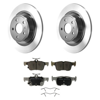 Wagner® - ThermoQuiet™ Rear Brake Kit with Ceramic Pads