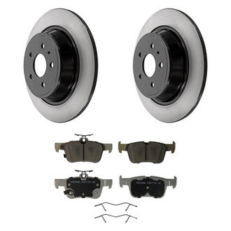 Wagner® - ThermoQuiet™ Rear Brake Kit with Ceramic Pads